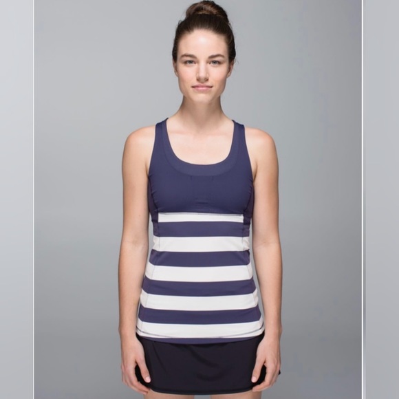 LULULEMON / STUFF YOUR BRA TANK II STRIPED - Picture 2 of 6